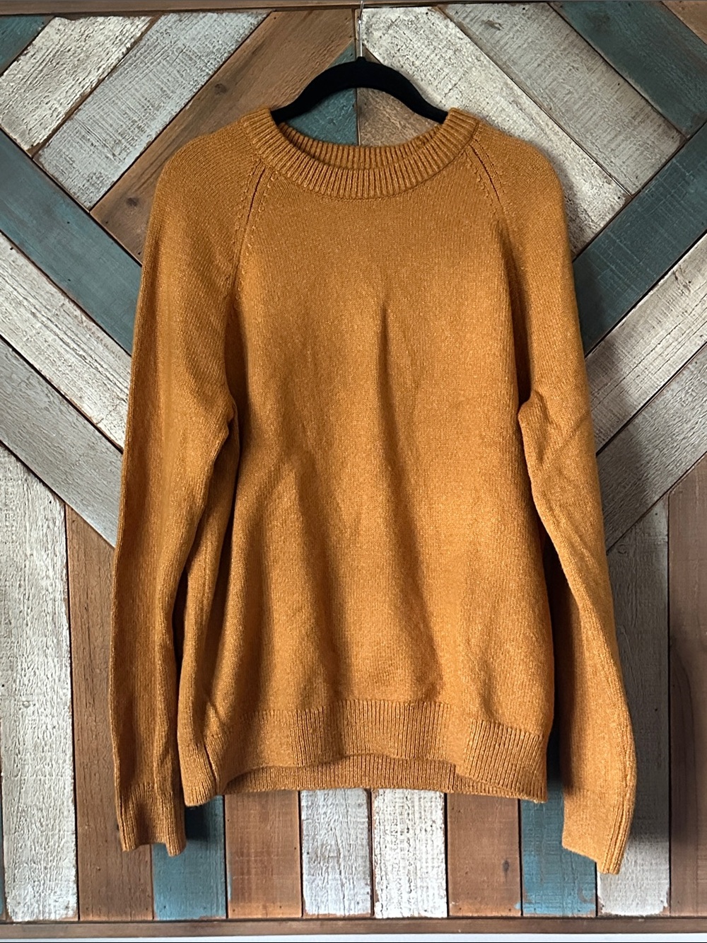 NEW! Cozy Mustard Crewneck Sweater